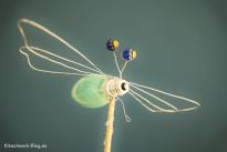 Libelle Glühbirne Upcycling selber machen Gratisanleitung